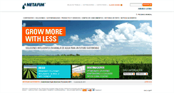 Desktop Screenshot of netafim-latinamerica.com